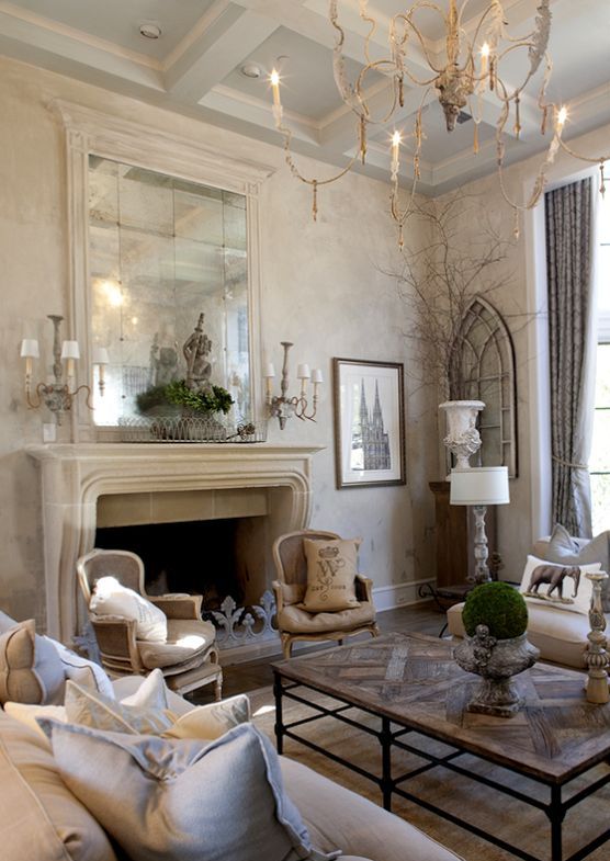 French Country Living Room Décor Ideas, Images Of French Country Style Living Rooms