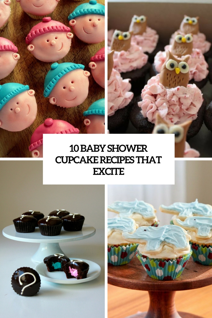 baby shower cupcake recipes that excite cover