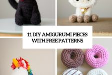 11 diy amigurumi pieces with free patterns cover