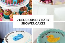 9 delicious diy baby shower cakes cover