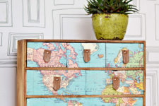DIY Ikea Moppe hack with a map