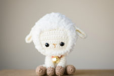 DIY amigurumi little sheep
