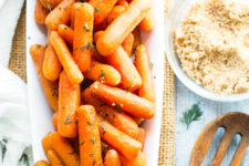 DIY slow cooker honey glazed carrots