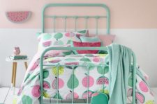 03 cute pastel fruit-printed bedding for little ones