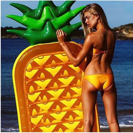 inflatable giant pineapple pool float