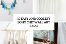 10 easy and cool diy boho cihc wall art ideas cover