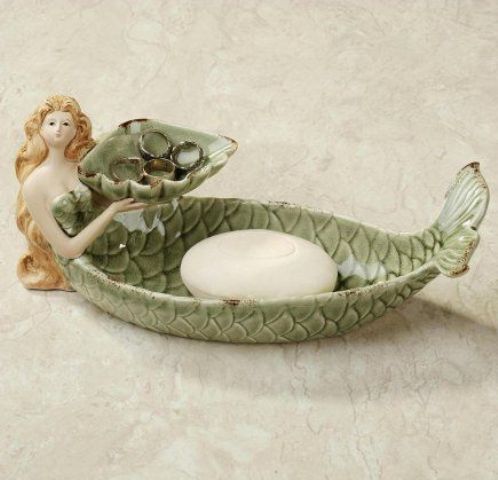 mermaid soap holder is a simple and easy idea to realize