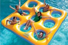 19 inflatable labyrinth pool float for kids games