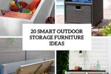 20 smart outdoor storage furniture ideas cover
