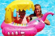 22 pink elephant pool float for fun