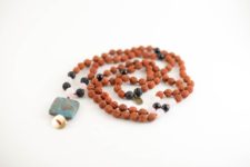 DIY mala beads necklace