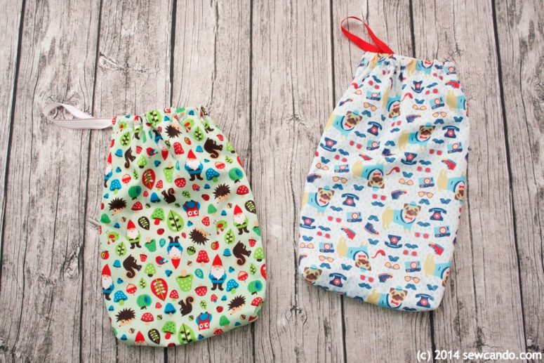 bold DIY printed wet bag for kids (via www.sewcando.com)