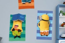 02 3D minion wall art piece for your kids’ space