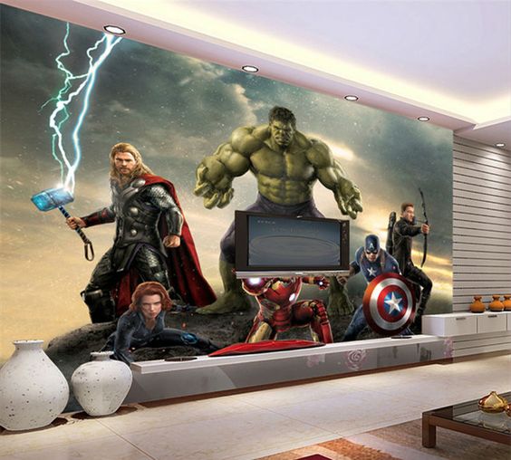 film inspired wallpaper will absolutely change your home decor, especially if it's a home cinema