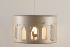 10 Harry Potter pendant lamp with a magic forest and patronus