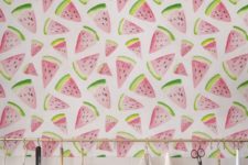 12 watercolor watermelon wallpaper will look amazing in your kitchen