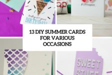 13 diy summer cards for various occasions cover