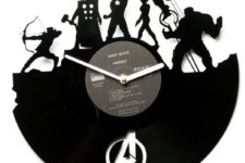 14 Avengers clock of an old vinyl piece has special retro charm
