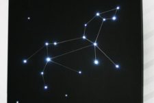14 a lit up constellation light to add a stylish astronomy touch