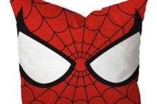 15 a Spiderman pillow case is an easy and very budget-friendly idea
