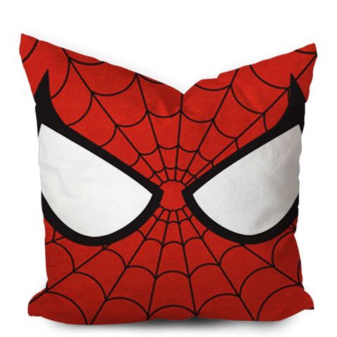 a Spiderman pillow case is an easy and very budget friendly idea