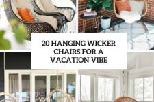 20 hanging wicker chairs for a vacation vibe cover