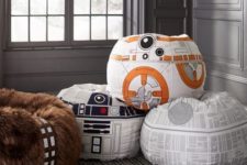 20 printed Star Wars bean bag pillows are amazing for any lounge zone