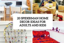 20 spiderman home decor ideas for adults and kids cover