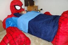 21 Spiderman bed for little superheroes is an exciting idea