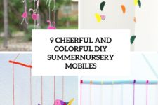 9 cheerful and colorful diy summer nursery mobiles cover