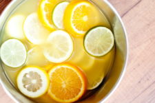DIY summer potpourri of different types of citrus