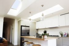 all white kitchen design