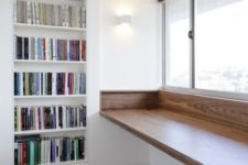 10 a large windowsill desk as a study or workspace can be placed in any room