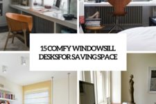 15 comfy windowsill desks for saving space cover