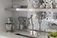 16 textural mirror kitchen backsplash spruces up the white kitchen