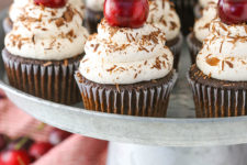 DIY Black Forest cupcakes