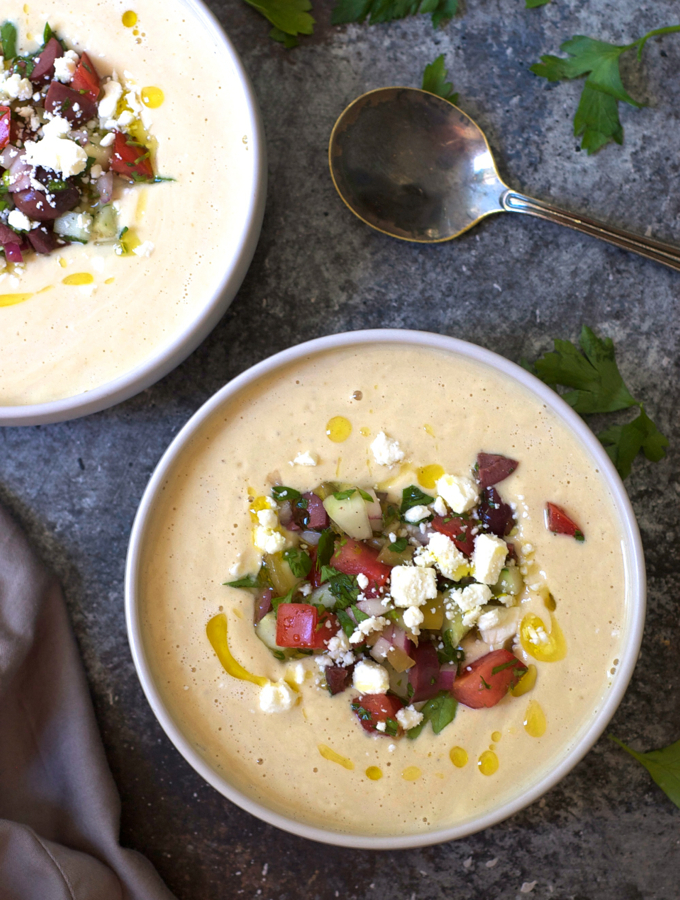 DIY chilled chickpea soup (via turniptheoven.com)
