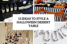 15 ideas to style a halloween dessert table cover