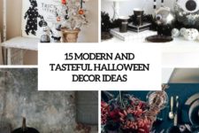 15 modern and tasteful halloween decor ideas cover