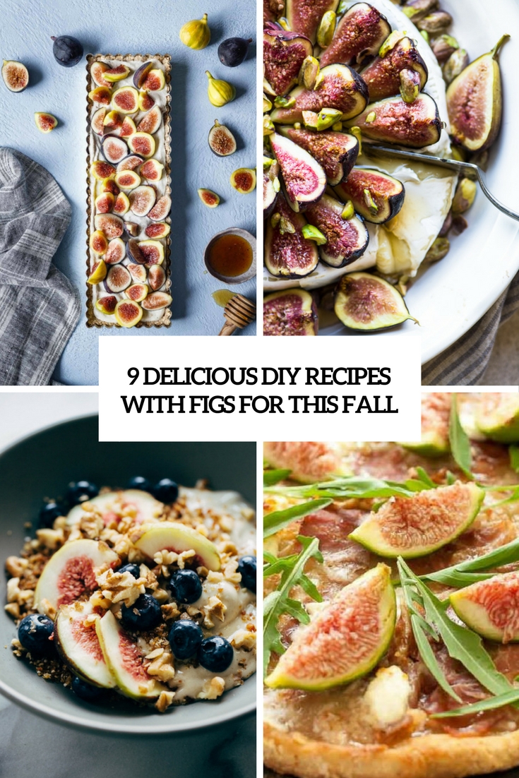 9 Delicious DIY Recipes With Figs For This Fall