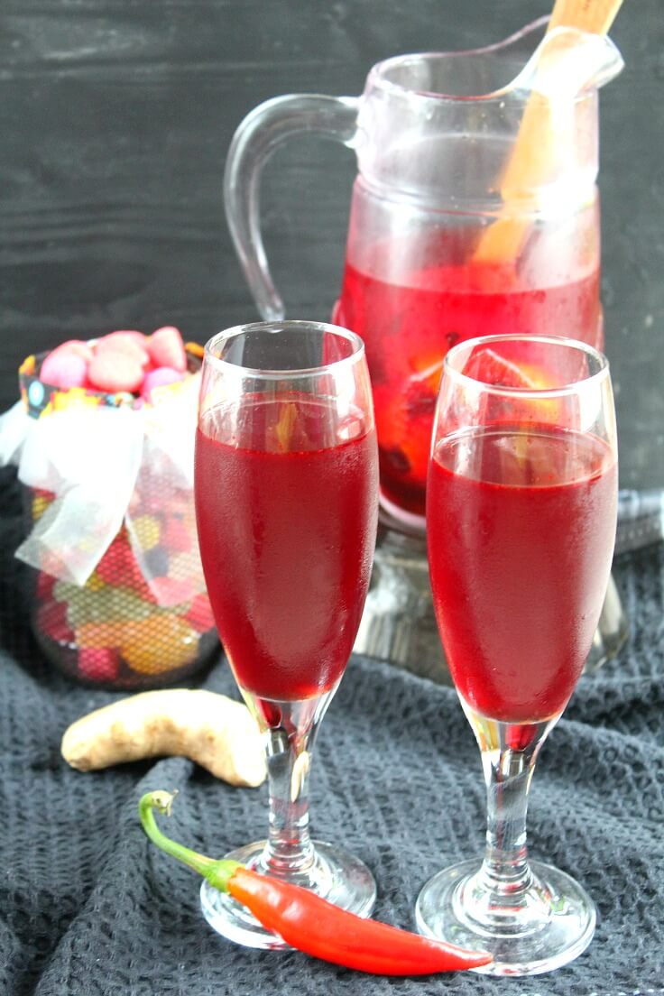 DIY non alcoholic bloody punch