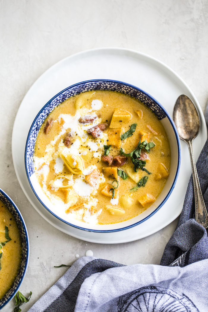 DIY sweet potato chorizo soup (via https:)