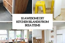 10 awesome diy kitchen islands from ikea items cover