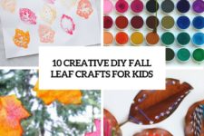 10 creative diy fall leaf crafts for kids cover