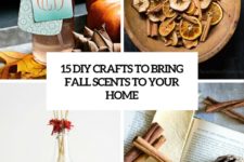 15 diy crafts to brign fall scents to your home cover