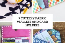9 cute diy fabric wallets and card holders cover