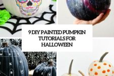 9 diy painted pumpkin tutorials for halloween cover