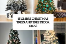 15 ombre christmas trees and tree decor ideas cover