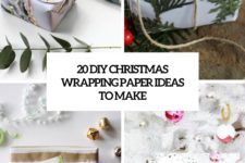 20 diy christmas wrapping paper ideas to make cover