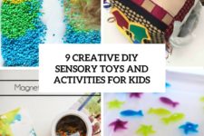 9 creative diy sensory toys and activities for kids cover